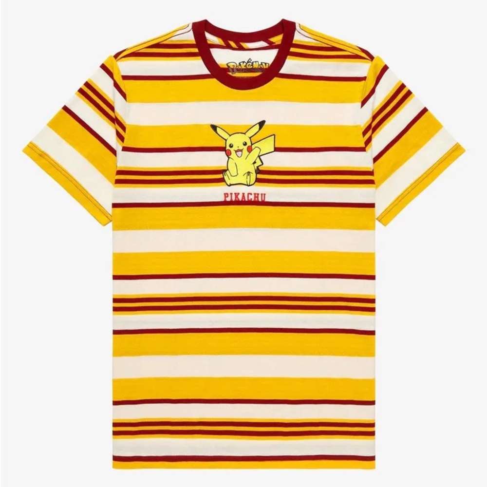 Pokémon Pikachu Striped T-Shirt